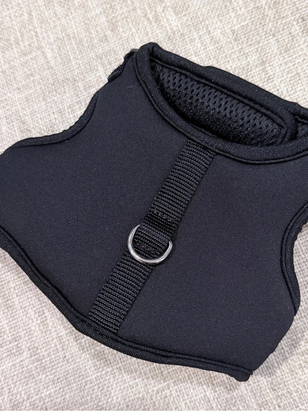 Top Paw Black Breathable Mesh Dog Harness